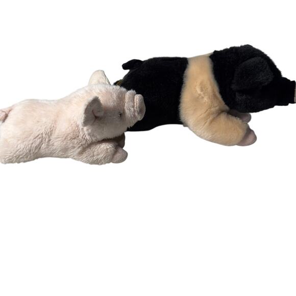 Miyoni By Aurora Pig Lot Of 2 Plush, Stuffed Animal - Picture 4 of 11
